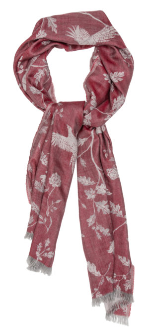 Pip Howeson Red Scarf Styled