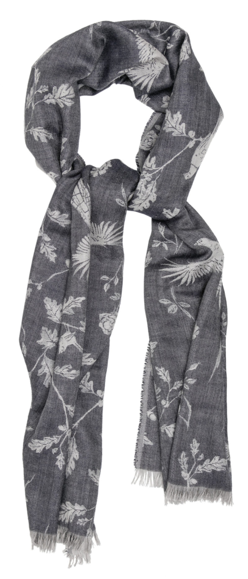 Pip Howeson Navy Scarf Styled