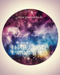 I Hate Gravity Sticker