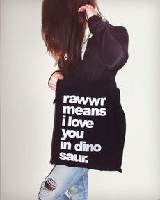 Rawr Means Tote Bag