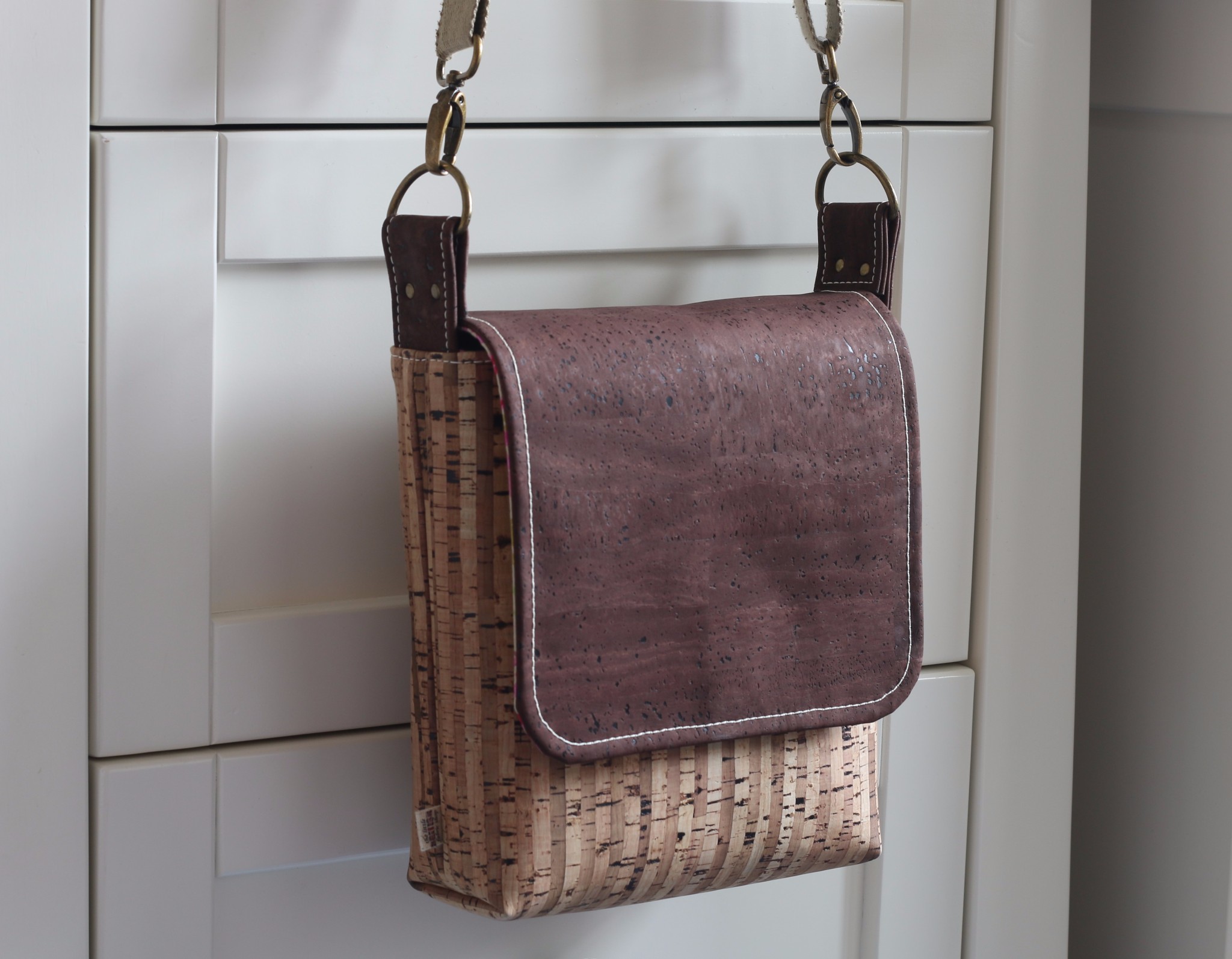 Cork Messenger Bag