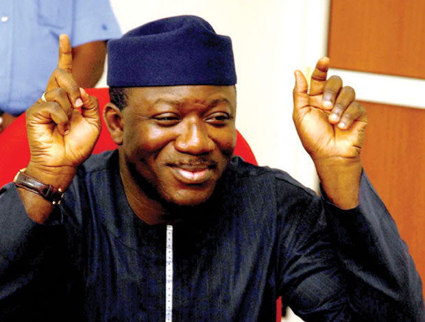 Minister of Solid Minerals Development, Dr. Kayode Fayemi