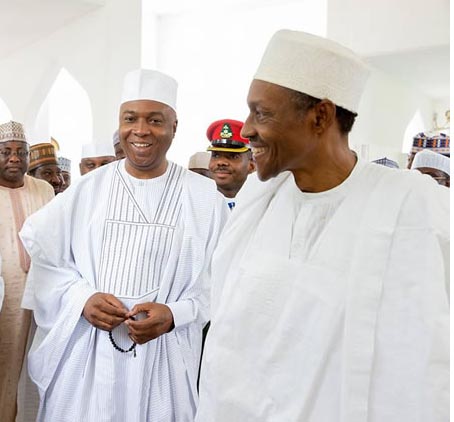 Buhari meets Saraki, Kwankwaso