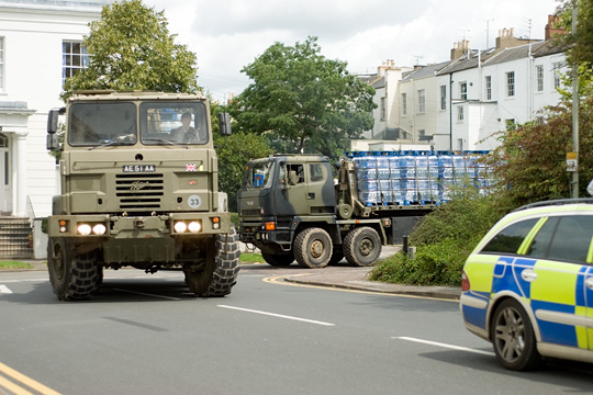 police escort