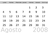 IPC agosto 2008: por fin a la baja, pero poco