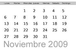 ipc noviembre 2009