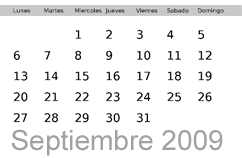 ipc septiembre  2009