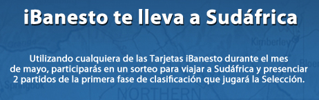 ibanesto te invita al mundial de sudafrica