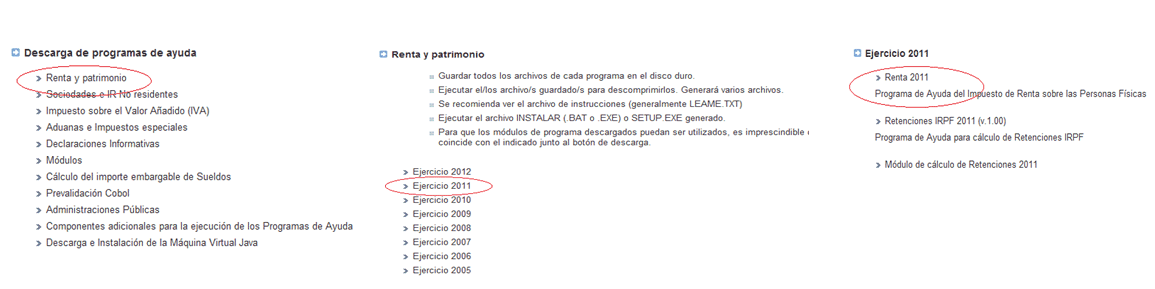 IRPF PATRIMONIO PROGRAMA AYUDA PADRE irpf patrimonio programa ayuda padre: