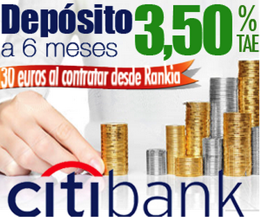 Depósito rentabilidad Citibank
