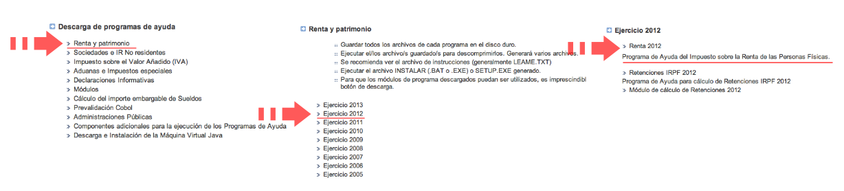 IRPF PATRIMONIO PROGRAMA AYUDA PADRE irpf patrimonio programa ayuda padre: