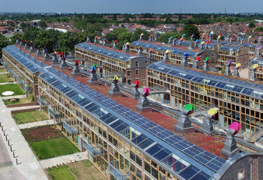 Beddington, Londres. Edificios sociales de consumo de energía casi nulo desde 20005.