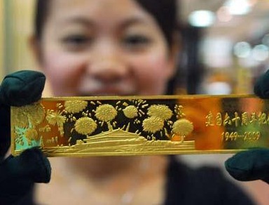 China y el oro