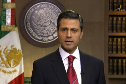 El Presidente de México, Enrique Peña Nieto