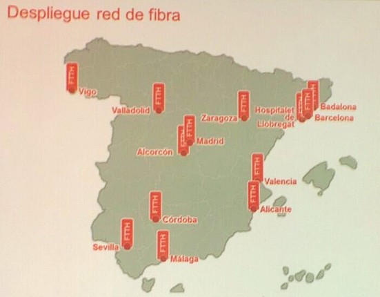 Fibra óptica de Vodafone