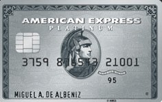 Tarjeta Platinum American Express