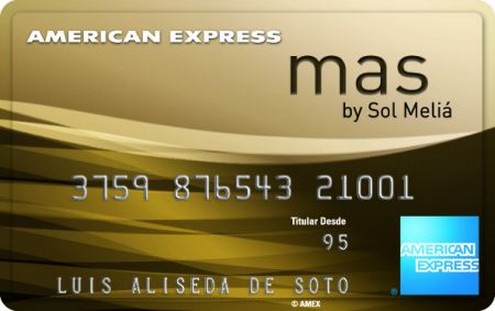 Tarjeta American Express Mas Gold