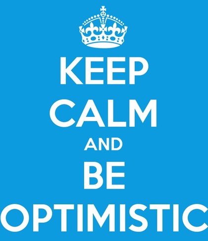 Un poco de optimismo...