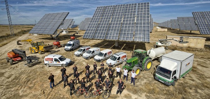 parques solares navarra