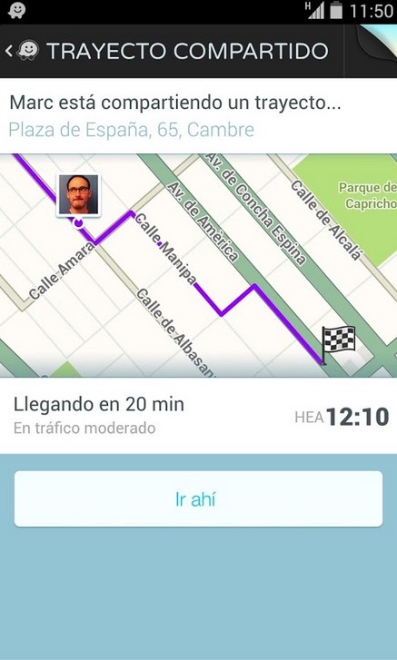 Mejore aplicaciones cohe: Waze