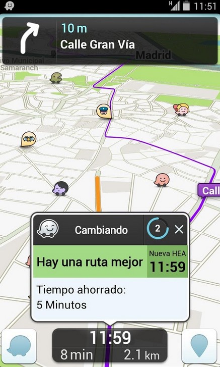 Mejores aplicaciones coche: Waze