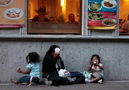 Pobres en México