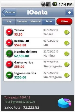 Mejores apps para autónomos y PYMES iConta 1