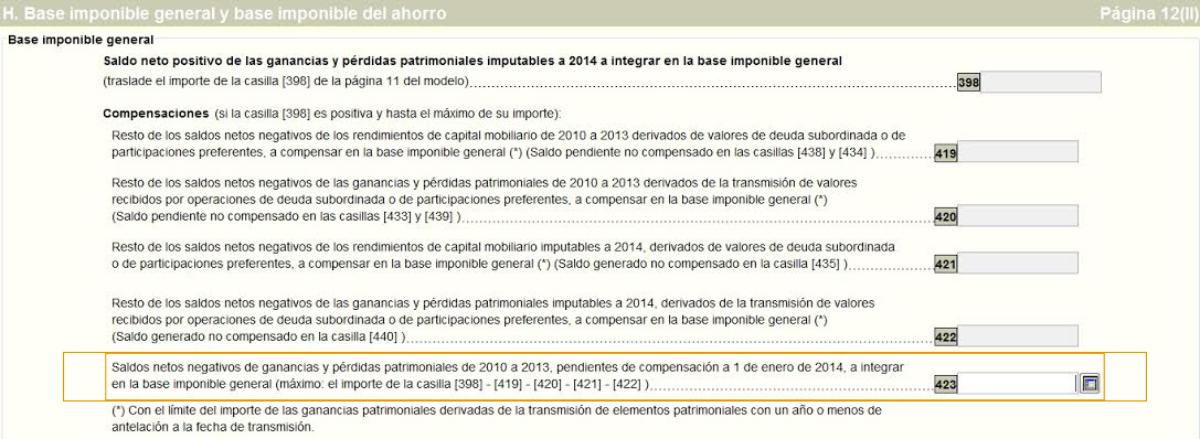 Casilla De Ganancias Patrimoniales Por Acciones Irpf 2015 | casillas m 225 s utilizadas en el programa padre 2014 rankia Casilla De Ganancias Patrimoniales Por Acciones Irpf 2015 | casillas m 225 s utilizadas en el programa padre 2014 rankia