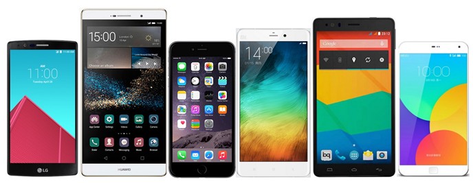 Mejores phablets del mercado del momento Smartphones más de 5 pulgadas