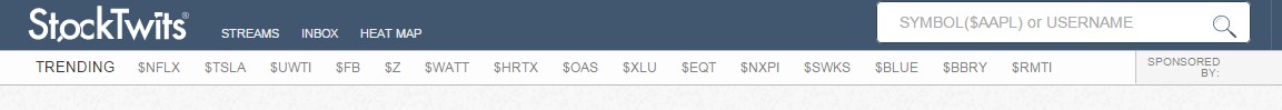 Sentimiento de mercado stock twits trend