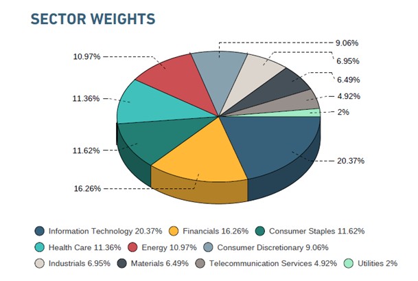 Sectores del MSCI - India