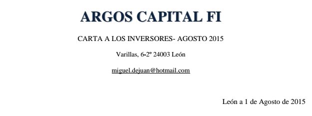 Carta Argos Capital