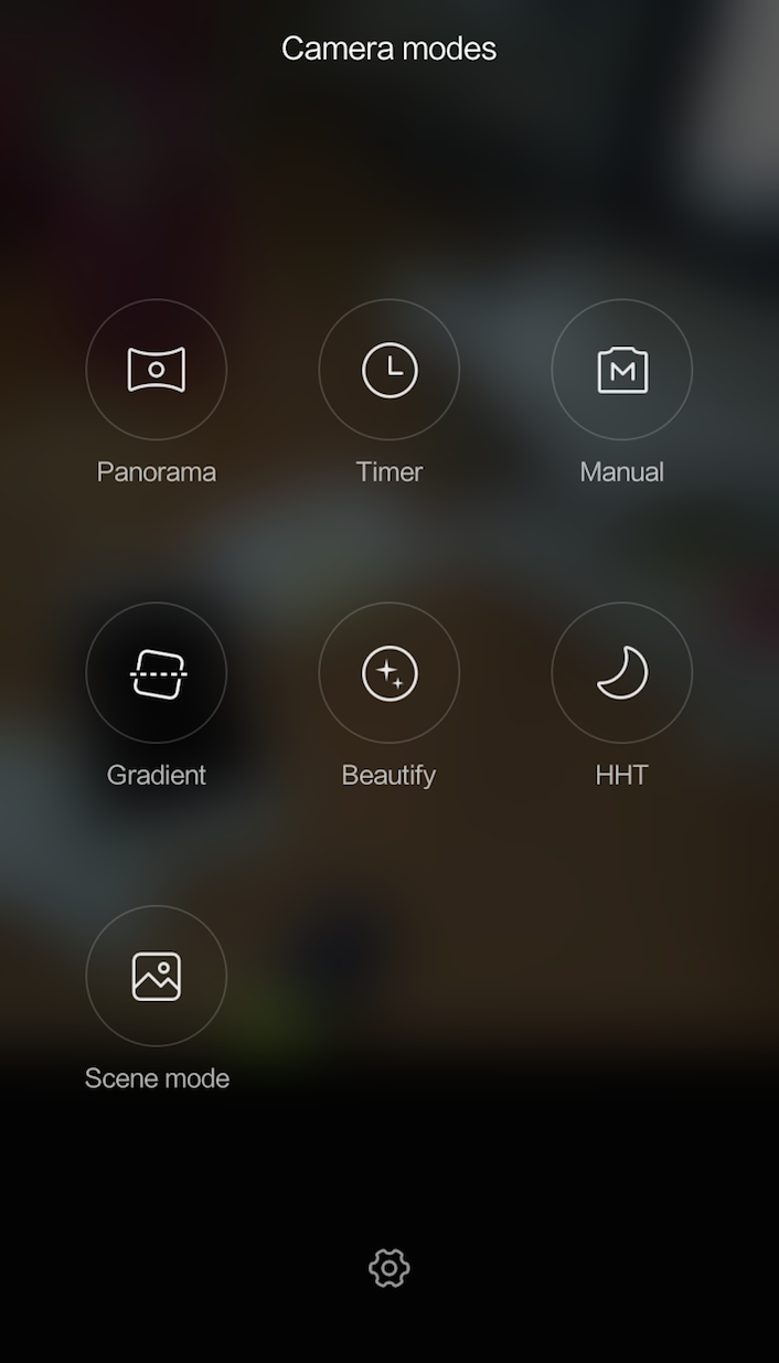 Ajustes cámara xiaomi redmi 3