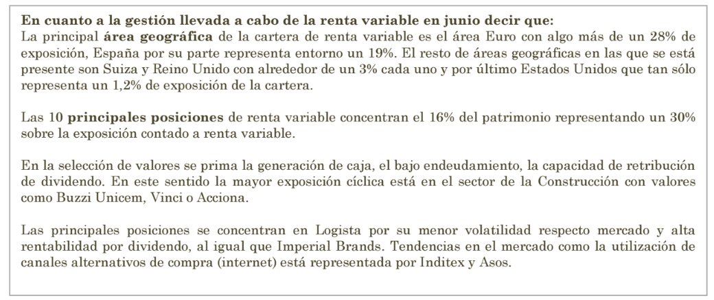 Alhaja Inversiones gestión