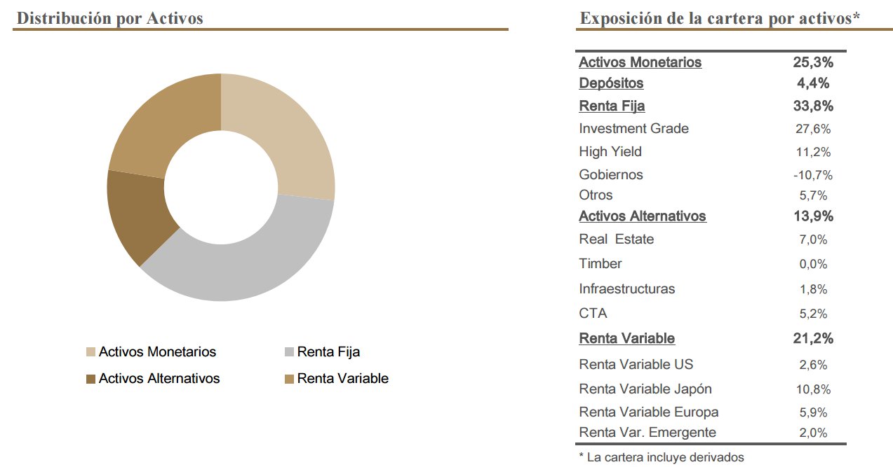 Auriga Investors GFE Aequitas distribución cartera