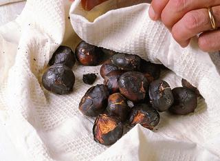Castagne al forno