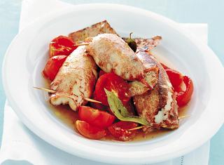 Totani ripieni al forno