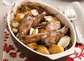 Costine al forno aromatizzate