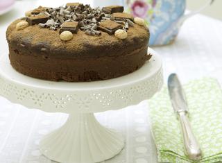 Torta agli amaretti e cacao