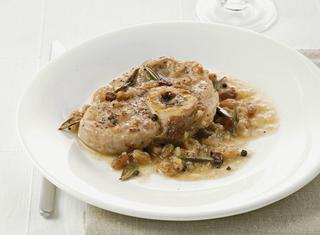 Ossobuco al brandy