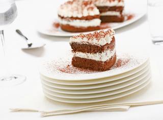 Torta alla Nutella ® e crema di mascarpone
