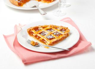 Crostata alla confettura di albicocche
