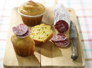 Muffin salati di fave