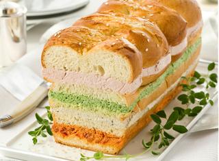 Pan brioche salato