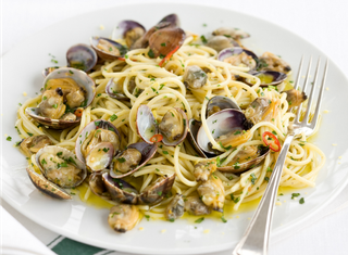 Spaghetti alle vongole veraci