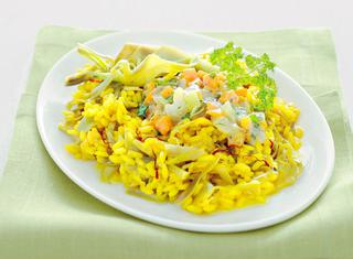 Risotto ai carciofi e zafferano con gremolada