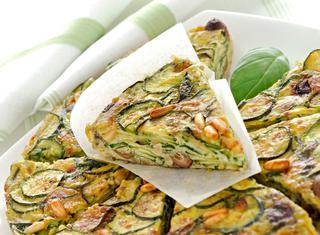 Frittata di zucchine al forno