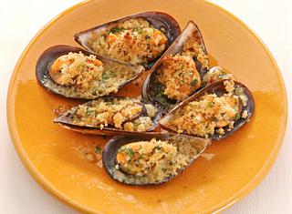 Cozze gratinate