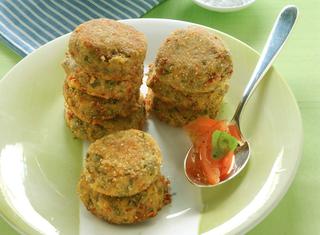 Polpette di zucchine al forno