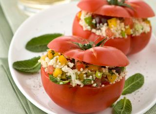 Pomodori ripieni di cous cous